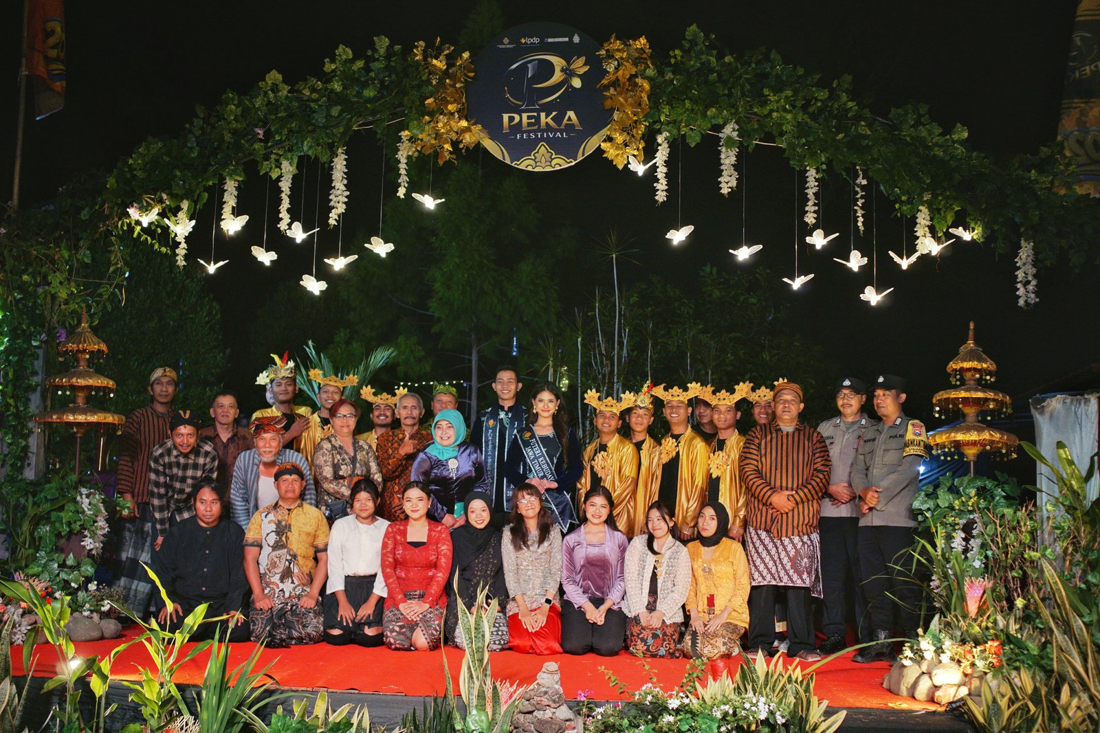 Foto Bersama Tim Pelaksana Pagelaran Seni Budaya Festival Peka 2026
