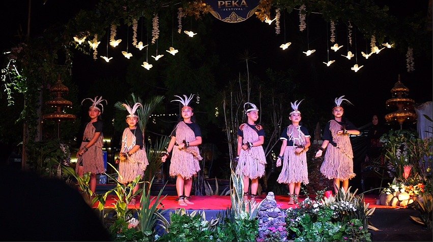Penari Kontemporer Peserta Lokakarya Midle Papua
