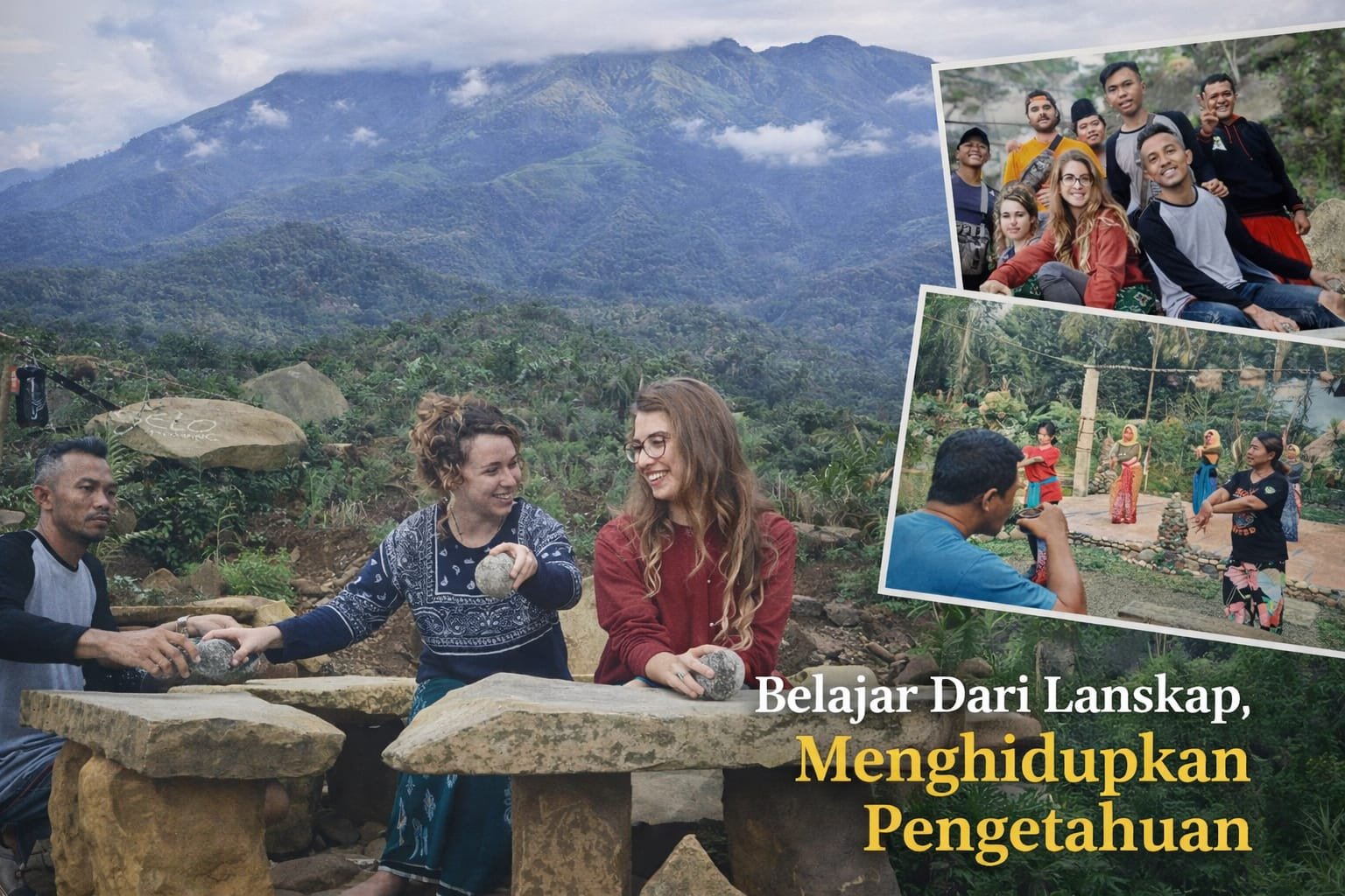 Belajar dari lanskap, Menghidupkan Pengetahuan